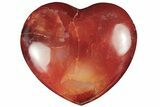 Colorful Carnelian Agate Heart #205155-1